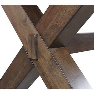 DB Astoria Dark Brown Outdoor <b>Trestle</b> <b>Table</b> - Product Image 2