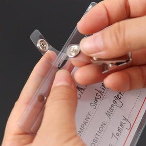 <span class=keywords><strong>Porte</strong></span>-badges FOSKA faciles à utiliser, en vrac, 4,3 x 3,15 pouces, résistants aux déchirures, hautement transparents, horizontaux, <span class=keywords><strong>porte</strong></span>-cartes d'identité pour infirmières, en <span class=keywords><strong>plastique</strong></span> - Product Image 6