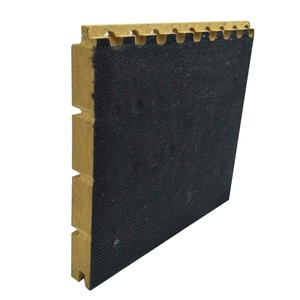 Nouveau produit YIACOUSTIC Panneau mural acoustique rainuré en MDF <span class=keywords><strong>bois</strong></span> perforé pour murs de cinéma Certification SGS Haute qualité - Product Image 2