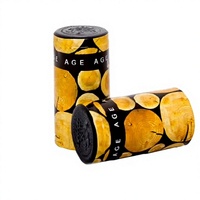 Capsule en aluminium-plastique pour brandy/liqueur blanche, taille et couleur personnalisées, étanche et jetable