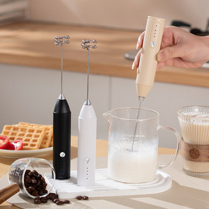 Home Portable Handheld <strong>Automatic</strong> Electric Milk Frother Reusable Wireless Charging Coffee Milk <strong>Stirrer</strong> - Product Image 3