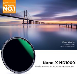 Objectif K&F <span class=keywords><strong>Concept</strong></span> 82mm ND1000 (densité neutre fixe 10 stops) avec revêtement multicouche anti-rayures en verre optique AGC - Product Image 2