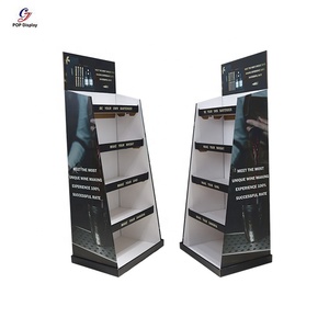 Khách Hàng Thiết Kế Quảng Đông Nhà Sản Xuất 5 Teir Tông Cuốn Sách Bìa Sàn Giáng Sinh Hiển Thị Đứng Giấy Sóng Fsdu Đơn Vị - Product Image 1