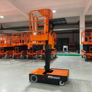 アンナ倉庫運転可能ヨーロッパ標準ハイエンド3M 5Mポータブル電気注文ピッカーリフト - Product Image 1