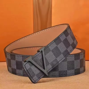 Cinturón de Cuero Genuino para Hombre y Mujer con Hebilla de Aleación - Product Image 5