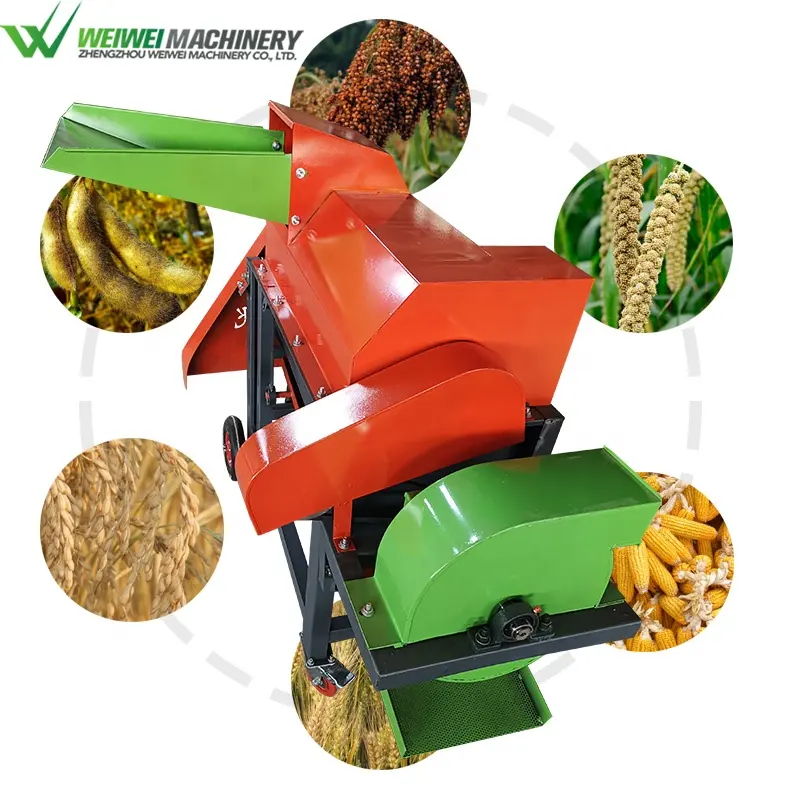 Trilladora Weiwei Desgranadora de maíz Máquina peladora de maíz Trilladora peladora de maíz