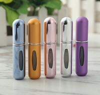 Flacon pulvérisateur de parfum miniature en métal multi-usages 5 ml 8 ml pour voyage