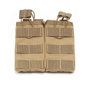 M4 bolsas aberta cartucho, acessórios à prova d'água com dupla molle tático para revista