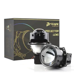 2024 New LED ống kính máy chiếu 3.0 inch phổ H4 H7 bi LED ống kính máy chiếu 3.0 6500K 70 Wát