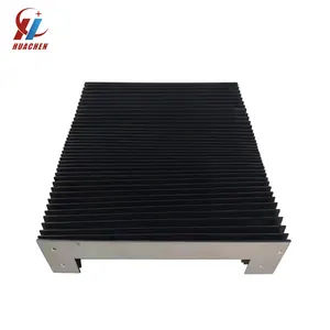 Ball screw |linear guide accordion protection cnc round bellows cover accordion protective flexible dust cover