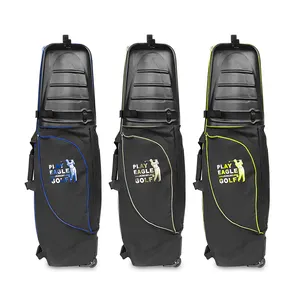 PLAYEAGLE Golf Travel Bag Hard Case Golf Aviation Bag Golf Travel Bag With Wheels