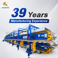 Ligne de production de panneaux sandwich en laine de roche PU/PIR/EPS pour panneaux sandwich muraux