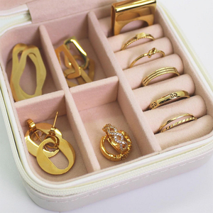 Bandeja de exhibición de Joyas de terciopelo organizador de joyas <span class=keywords><strong>para</strong></span> anillos collar <span class=keywords><strong>pendientes</strong></span> - Product Image 5