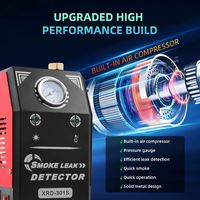Detector de Fugas de Humo para Automóviles, Máquina Portátil de Prueba de Humo EVAP, Kit Completo de Diagnóstico de Fugas en Tuberías Automotrices