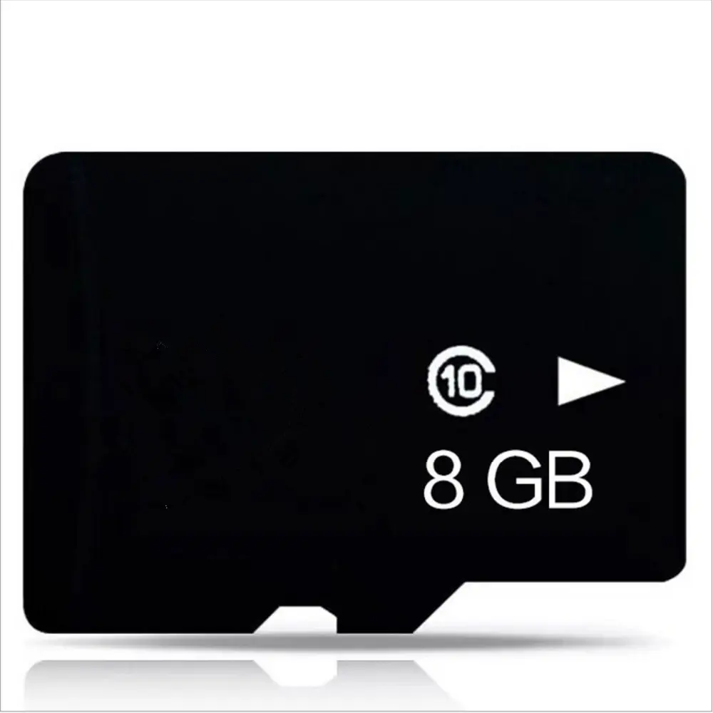 بطاقة ذاكرة Micro Flash SD HC سعة 8 جيجابايت فئة 10, عينة صغيرة من طلب المصنع بالجملة على الإنترنت ، علبة بطاقات TF فارغة بدون شعار