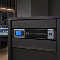 Amplificateur de puissance professionnel à double canal 10V OEM 2U pour montage en rack, 2*250W, pour sonorisation en direct et système PA