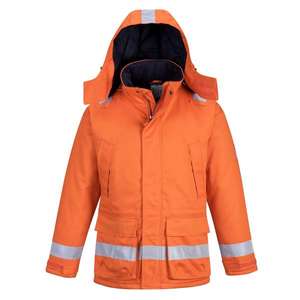 PORTWEST - FR59ORRXL Veste d'hiver orange résistante au feu et antistatique-EAN 5036108187003 FLAME RESISTANT WORKWEAR - Product Image 1