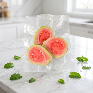 Sacs d'emballage alimentaire sous vide en plastique transparent thermosoudé, à faible MOQ, pour viande fraîche, vente directe d'usine - Product Image 3