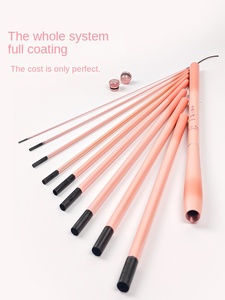 Ji Sakura rose petite <span class=keywords><strong>canne</strong></span> à pêche en carbone Vintage poignée en EVA souple poche Portable section courte <span class=keywords><strong>canne</strong></span> à main pour la pêche aux crevettes Stream - Product Image 3