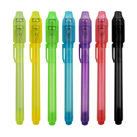 Stylo détecteur d'argent tendance, stylo marqueur secret personnalisé mignon, cadeau pour enfants, stylo à encre invisible kawaii