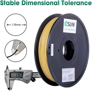 ESUN-<span class=keywords><strong>Filament</strong></span> en <span class=keywords><strong>PVA</strong></span> <span class=keywords><strong>soluble</strong></span> dans l'eau pour imprimantes 3D, matériau PC naturel de 1.75mm, bobine de 0.5kg, quantité minimale de commande de 5kg - Product Image 3