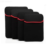 Housse de protection universelle en néoprène noir imperméable et antichoc pour ordinateur portable