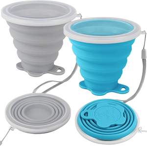 Taza de Café Plegable Portátil de Silicona de 270 ml, Libre de BPA, Retráctil, para Viajes, en Oferta - Product Image 1