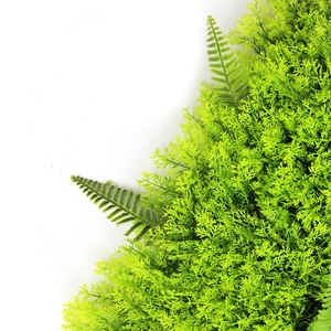 Hoja de oficina vertical de boj artificial setos <span class=keywords><strong>verde</strong></span> de la pared - Product Image 2