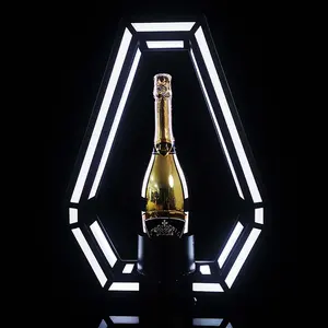 Party Event Nightclub Rechargeable Champagne Wine Led Bottle Service Sparkler Led Bottle Display Presenter