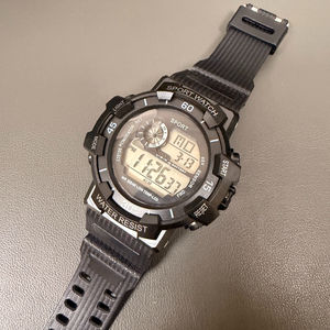 Montre-bracelet sport LED multifonctionnelle de style antique, étanche 30M, bracelet en silicone style dessin animé, cristal 40mm, 22mm Hangzhou - Product Image 4