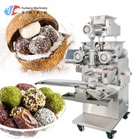 Machine automatique de fabrication de boules de dattes 220V, ligne de production de boules de collation à économie d'énergie pour usine alimentaire