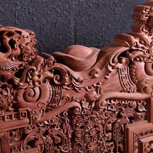 Meubles en bois de séquoia, style chinois classique Ming Qing, en bois massif de branche d'acacia africaine, pour salon de luxe - Product Image 4