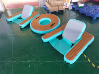 Chaise hamac flottante gonflable pour piscine, mer, extérieur, avec prix d'usine