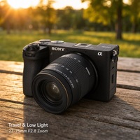 Appareil photo numérique d'occasion Sony A6700 sans miroir, objectif Sigma 18-50mm F2.8 DC DN, 26MP APS-C, vidéo 4K, pour la photographie