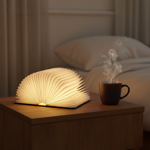 Nouvelle lampe de lecture LED pliable rechargeable en papier DuPont imperméable de style mini pour salon avec lumière blanc chaud - Product Image 6