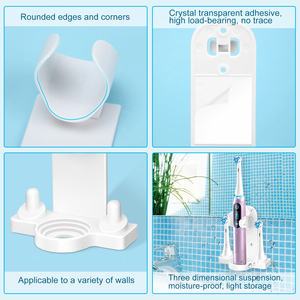 Porte-<span class=keywords><strong>brosse</strong></span> à dents électrique pour salle de bain, support de rangement mural pour <span class=keywords><strong>brosse</strong></span> à dents - Product Image 6