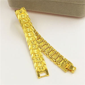 Vòng Đeo Tay Dây Đồng Hồ Cá Nhân Cho Nam, Mạ Vàng <span class=keywords><strong>24</strong></span> <span class=keywords><strong>Karat</strong></span> - Product Image 5