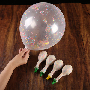 Paillettes gonflables promotionnelles Offre Spéciale de mousse de paillettes <span class=keywords><strong>à</strong></span> <span class=keywords><strong>l</strong></span>'<span class=keywords><strong>intérieur</strong></span> des ballons de confettis de latex - Product Image 4