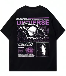 Il segreto della maglietta <span class=keywords><strong>Big</strong></span> <span class=keywords><strong>Bang</strong></span> in cotone estivo Oversize t-Shirt traspirante abiti larghi Hip Hop Street t-Shirt - Product Image 1