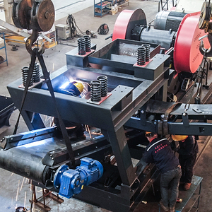 150t Trailer gắn 4 trong 1 tiết kiệm năng lượng thủy lực di động máy nghiền đá giá cho khai thác mỏ - Product Image 4