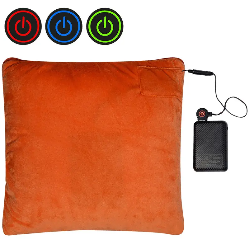 La coperta portatile del cuscino da campeggio all'aperto può essere ampliata da USB intelligente venduto direttamente dai produttori 7.4V coperta per dormire