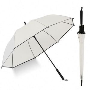 Paraguas Transparente Impermeable Estilo Americano, Paraguas de Golf para Mujer, Modesto - Product Image 1