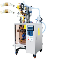 Machine de remplissage de miel pour cosmétiques entièrement automatique Machine de remplissage, de scellage, de coupe, de coupe, de sac, de sachet et de miel liquide