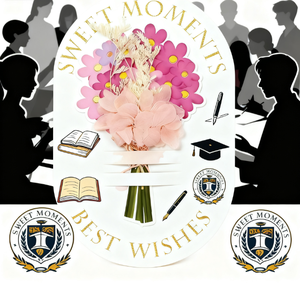 Cartes d'anniversaire créatives en <span class=keywords><strong>fleurs</strong></span> <span class=keywords><strong>séchées</strong></span> YZ <span class=keywords><strong>DIY</strong></span>, idéales pour le campus, les parents et les enfants, et les situations sociales, livrées dans un coffret cadeau. - Product Image 2