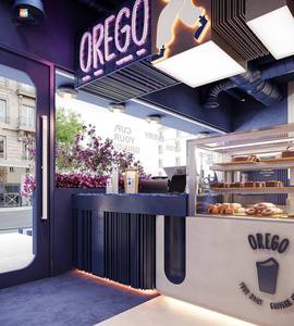 Elegante Barra de Café y Vitrina de Madera Hechas a Mano, Perfectas para el Diseño de Interiores de Cafeterías - Product Image 5