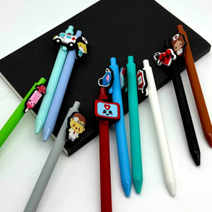 Bolígrafo de Gel Suave con Diseño de Dibujos Animados Médicos Creativos, Tipo Presión, para Enfermeras, Estudiantes y Oficina, Punta de 1.0 mm, Superventas - Product Image 3