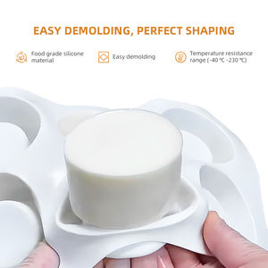 Moule à Chocolat en Silicone pour Bricolage de Qualité Alimentaire Antiadhésif Flexible Sans Bpa Moule à Gâteau Moule à Glace Moule à Mousse Pudding Moule à Bonbons - Product Image 2