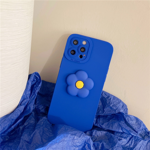 Étuis de téléphone portable d'usine BAILI pour <span class=keywords><strong>Samsung</strong></span> A16 M35 J7 Prime M10 Note10 Pro, coque de téléphone souple en 3D avec fleurs bleu Klein, personnalisée - Product Image 6