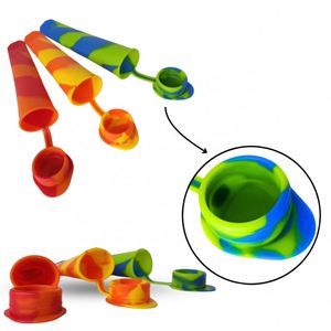 Molde de silicona ecológico para helados y paletas de hielo, fácil de desmoldar, reutilizable, para hacer paletas de hielo coloridas. - Product Image 1