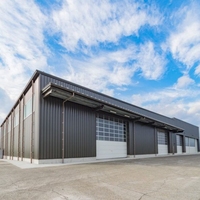 Construcción Rápida de Almacenes Prefabricados con Estructura de Acero, Nave Industrial Metálica de Alta Resistencia